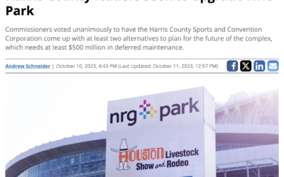 Harris County leaders seek to upgrade NRG Park